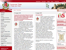 Tablet Screenshot of comune.castrocarotermeeterradelsole.fc.it